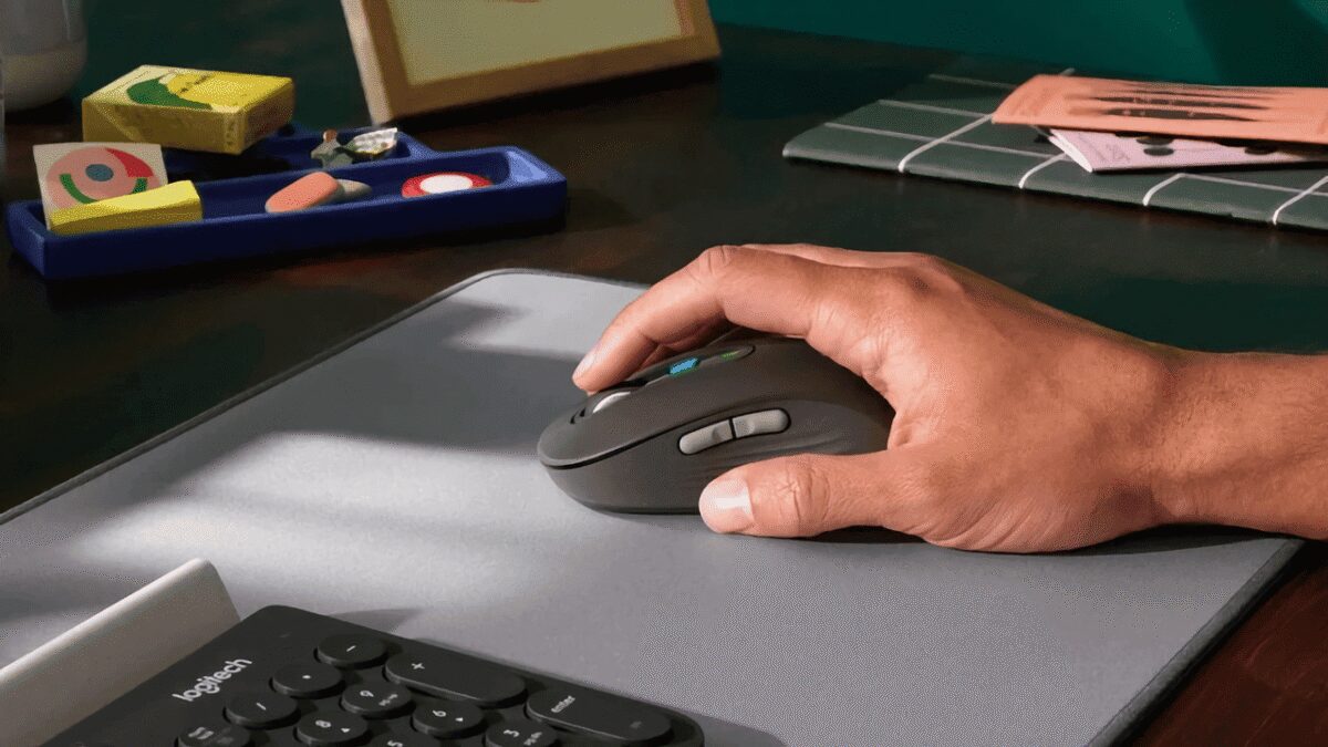 Logitech показал новую беспроводную мышь M750 Wireless Mouse Signature AI Edition
