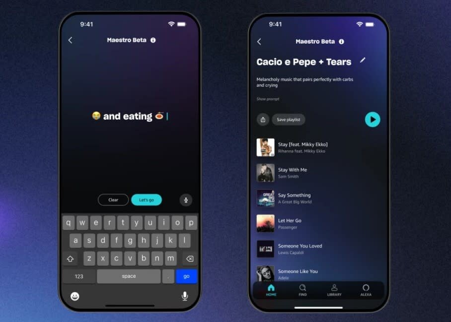 Amazon запустил функцию генеративного плейлиста на основе искусственного интеллекта