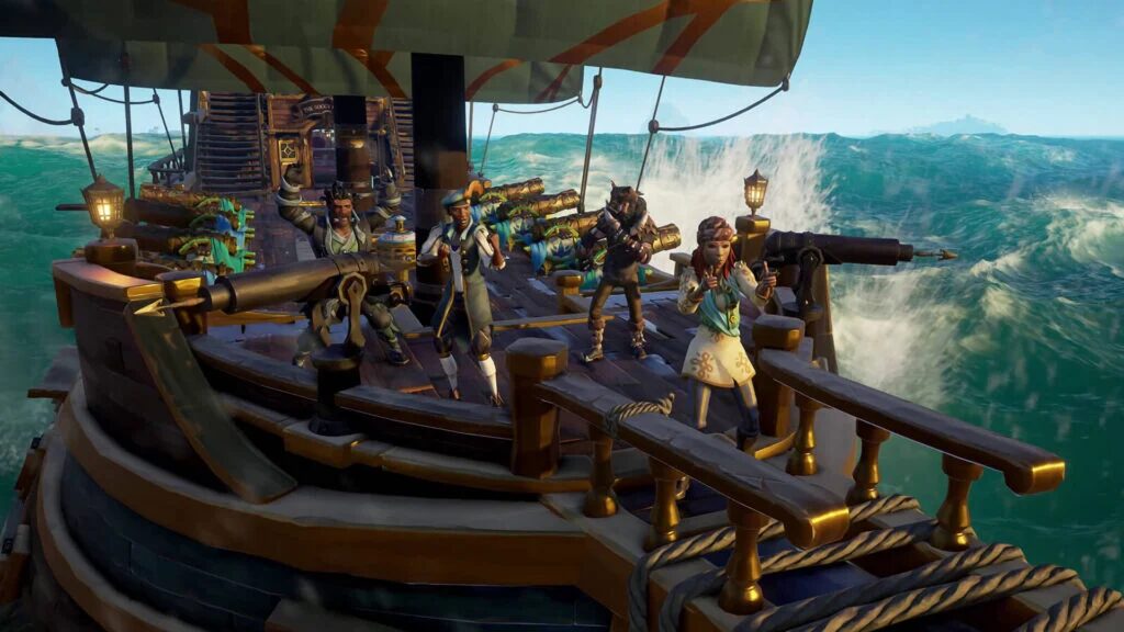 Бета Sea of Thieves стартовала на PS5