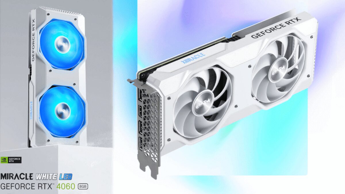 Представлен графический ускоритель Emtek GeForce RTX 4060 Miracle