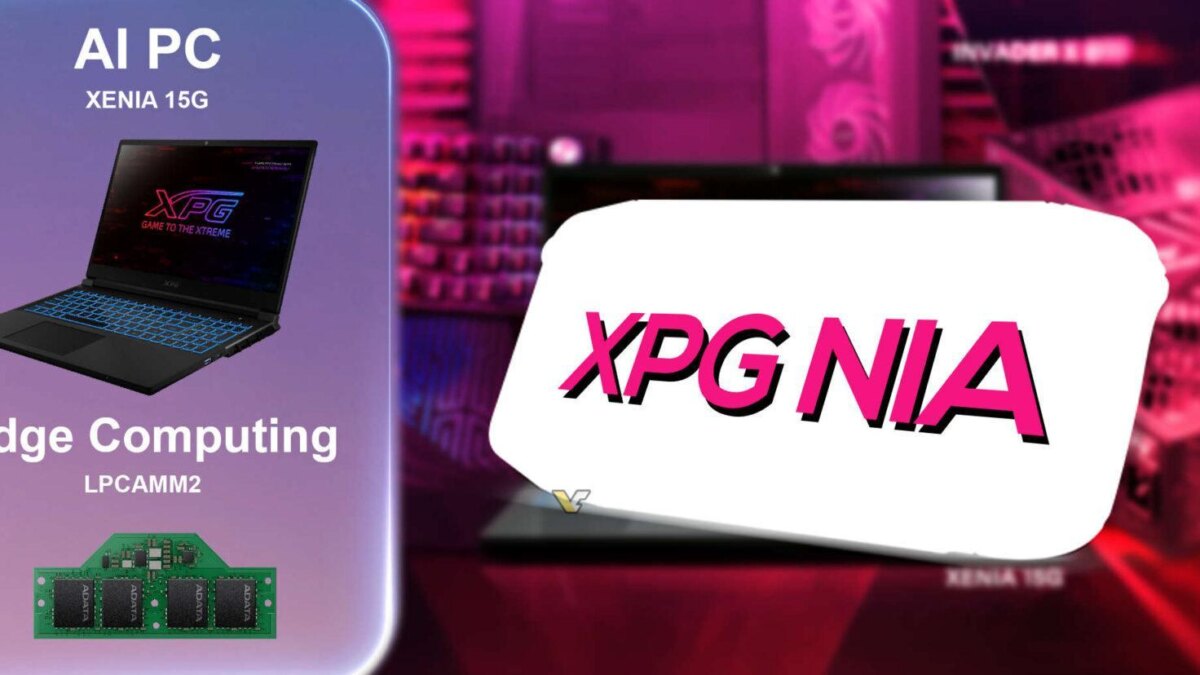 ADATA анонсировал мощный игровой ноутбук Xenia 15G и другие новинки