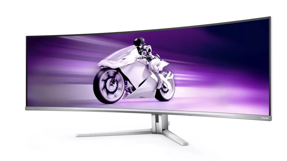 Philips выпустил игровой монитор Evnia 49M2C8900 с экраном QD-OLED