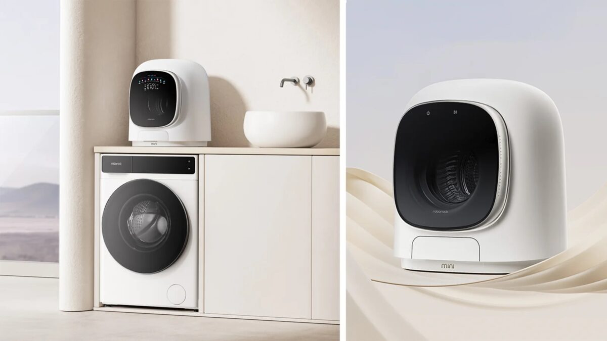 Roborock представил стирально-сушильную машинку Smart Mini M1 Pure