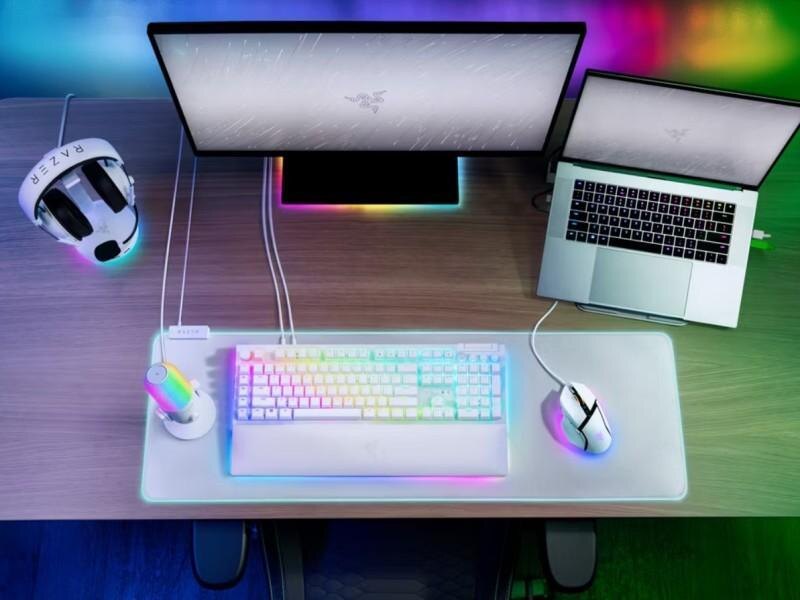 Razer выпустил линейку игровой периферии в белом цвете