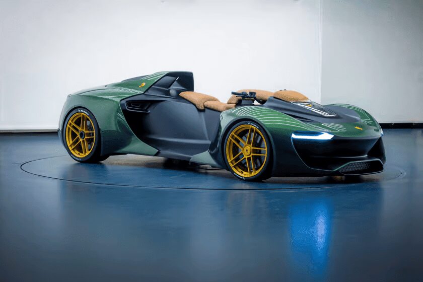 Lotus показал необычный квадроцикл-спорткар Superquad