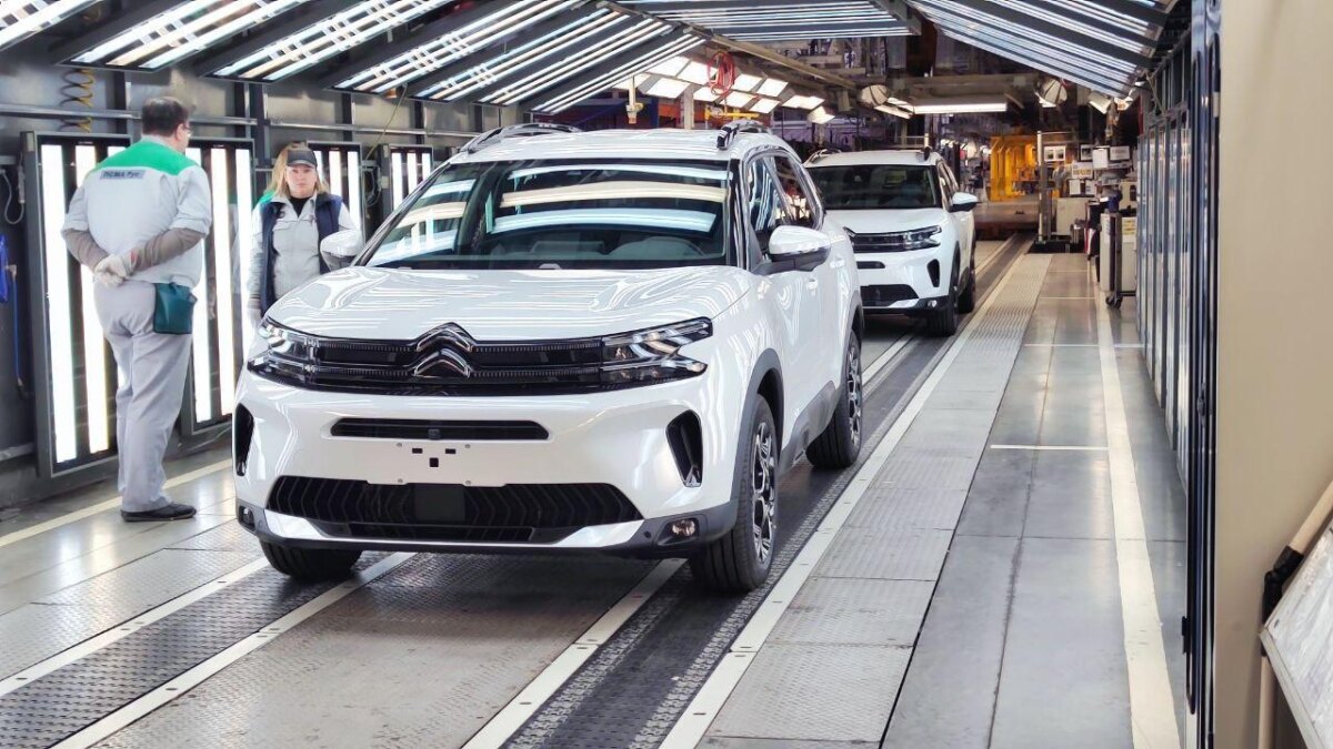 Citroen С5 Aircross начали производить в России