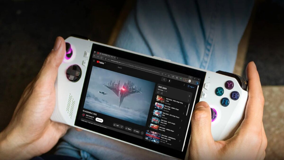 ASUS рассказал об улучшенной версии портативной приставки ROG Ally