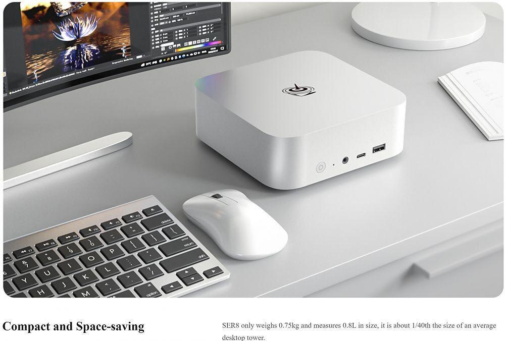 Beelink объявил о выходе мини-ПК на AMD Ryzen 7 8845HS и c поддержкой eGPU — SER8
