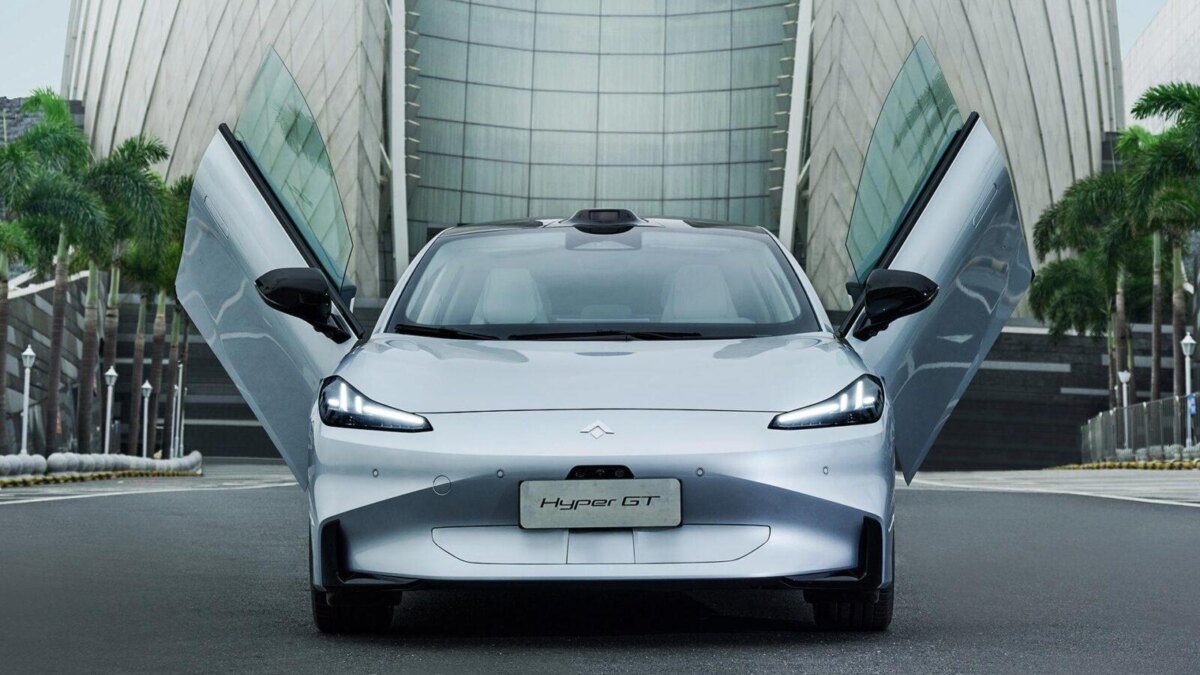 GAC выпустит электромобиль Haobo Hyper GT зарядкой 800 В и дальностью 710 км