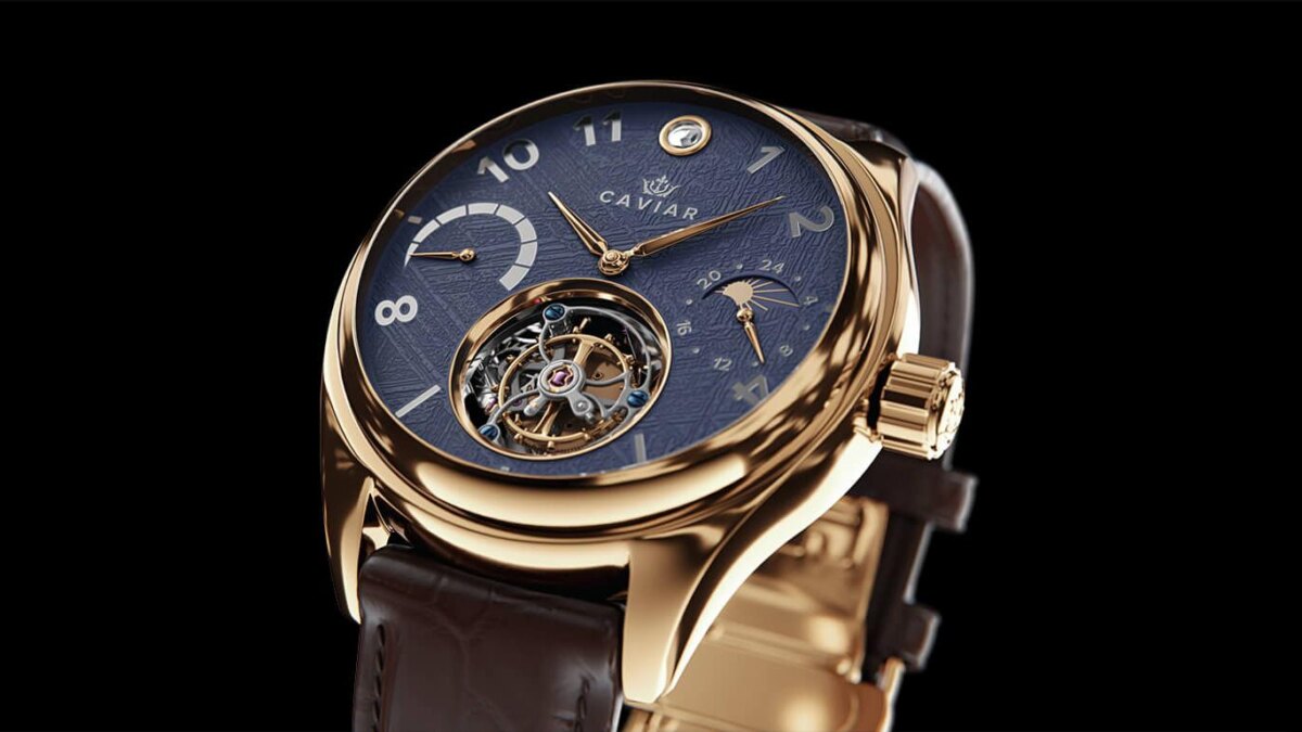 Caviar представил коллекцию часов Space Tornado с фрагментом космического корабля Starship