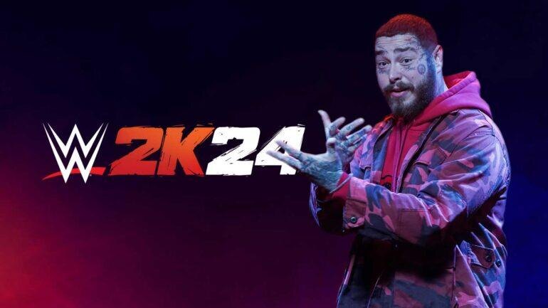 Post Malone появится в WWE 2K24 как игровой персонаж