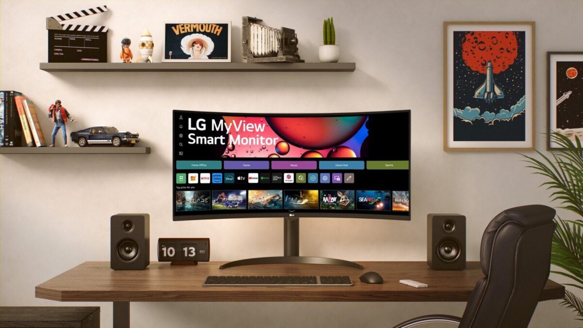 LG представил умный монитор MyView Smart Monitor