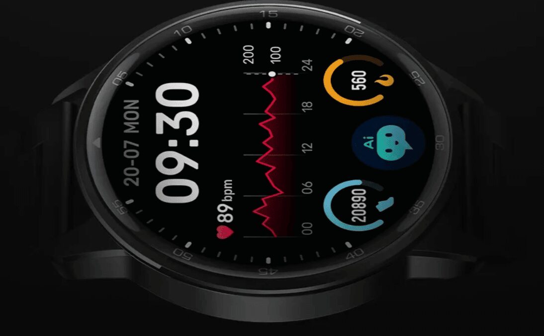 Цифровые часы realme Watch S2 с сердечным ритмом и шагами