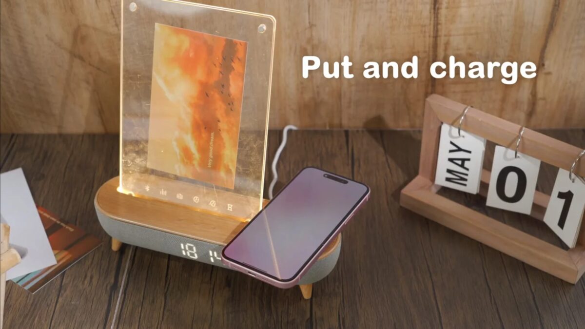 На Kickstarter появилась колонка-фоторамка Echofram White Noise Machine