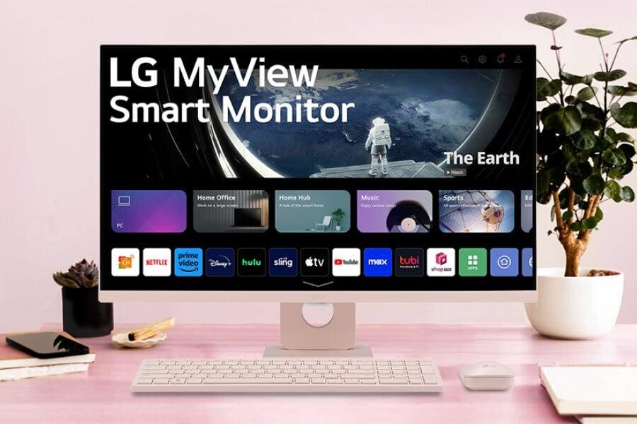 LG представил умный монитор MyView Smart Monitor на WebOS