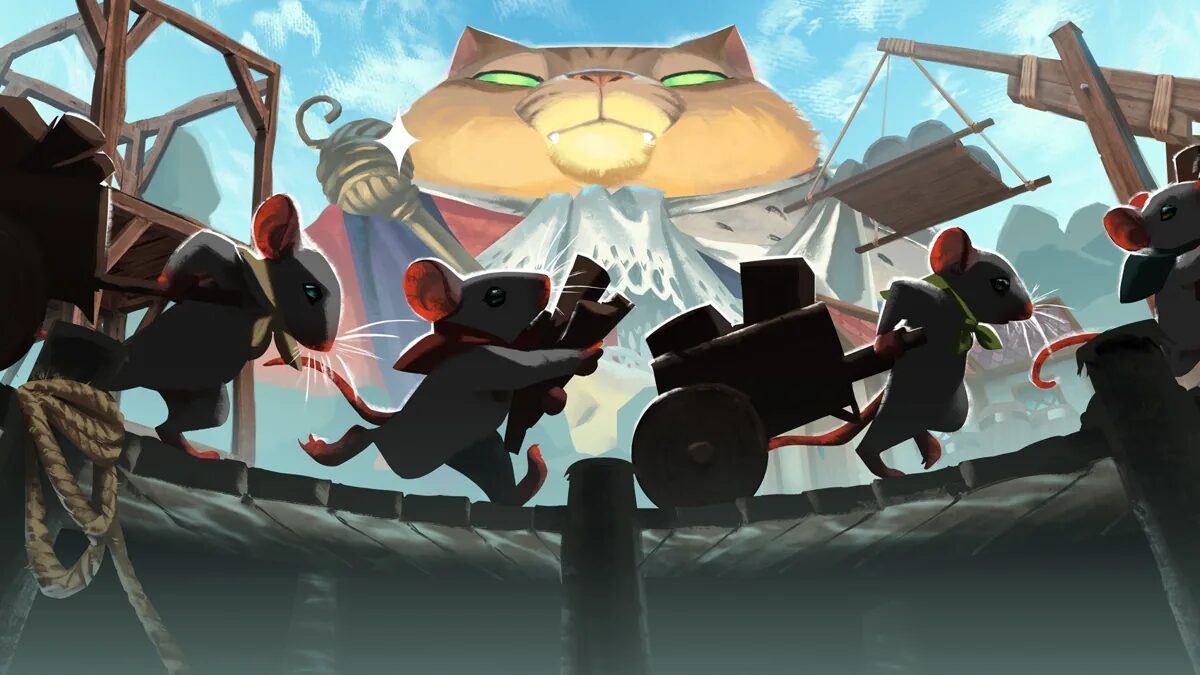 Minakata Dynamics анонсировал Whiskerwood — градостроительная стратегия про котов и мышей