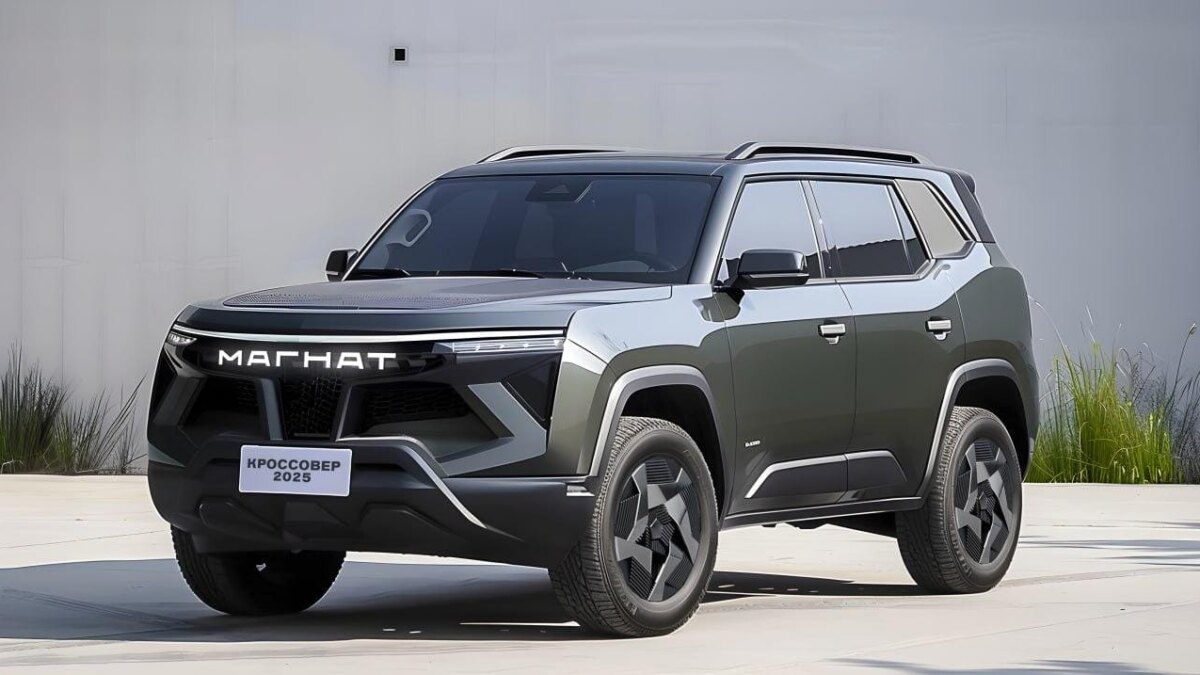 Кроссовер КамАЗ Магнат 2025 показался на рендерах: что ждать от нового автомобиля