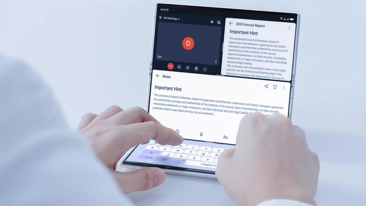 Tecno представила самый тонкий складной смартфон с тройным экраном — Phantom Ultimate 2