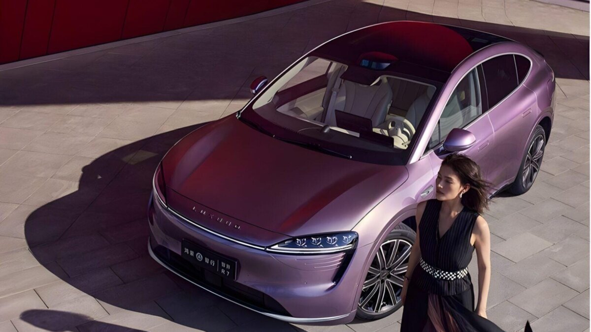 Huawei и Chery представили электромобиль Luxeed R7