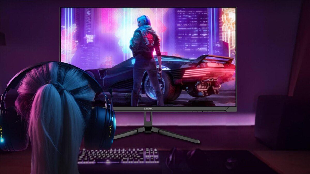 В России появились мониторы серии Digma Overdrive 24P410F с 200 Гц экраном