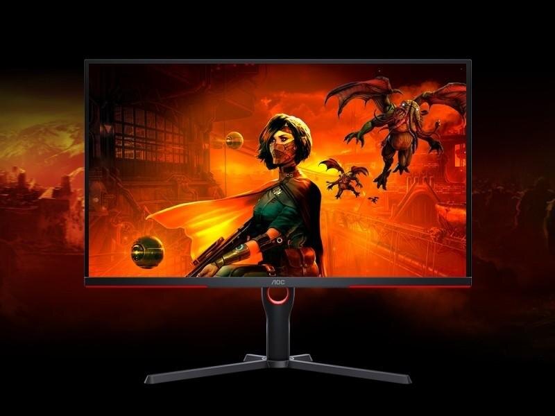 AOC представила игровой монитор U32G4ZMN с ярким экраном QD mini-LED