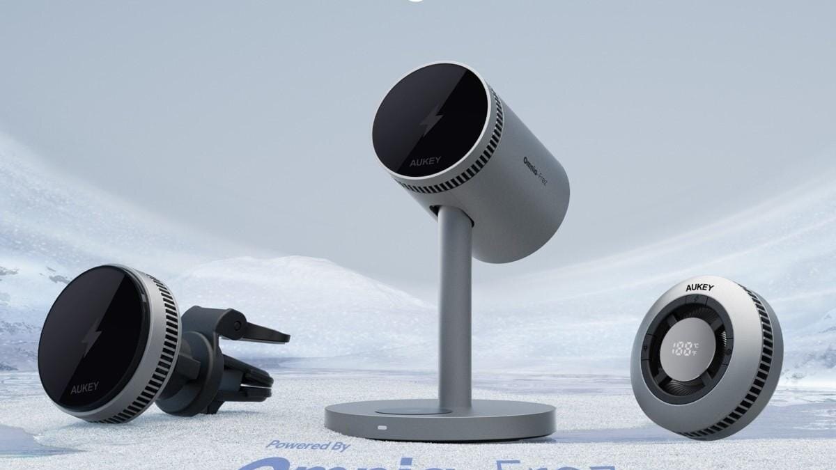 IFA 2024. Aukey представила новые беспроводные зарядные устройства с активным охлаждением