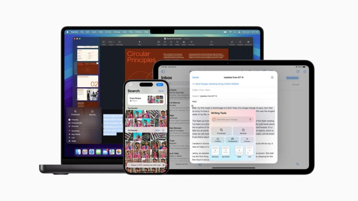 Apple Intelligence стал доступен на iPhone, iPad и Mac 5 apple intelligence hero big.jpg.large 2x