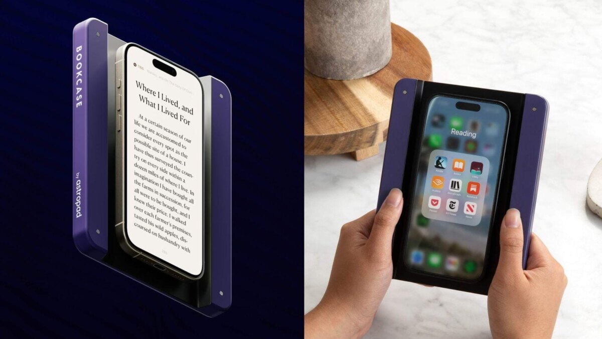 Astropad выпустила аксессуар Bookcase для превращения iPhone в электронную книгу