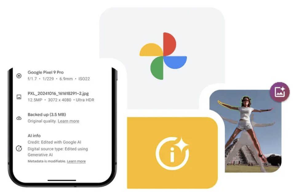 Google Photos начнёт отмечать изображения, изменённые с помощью ИИ