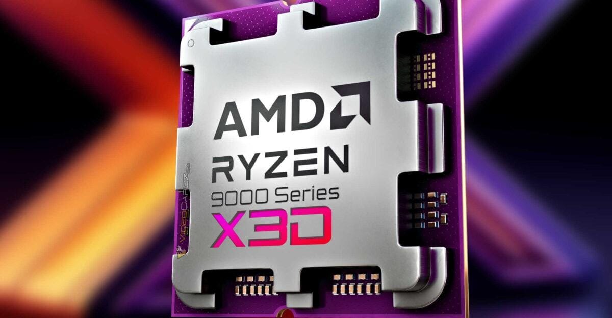 AMD представит процессоры Ryzen 9000X3D 7 ноября