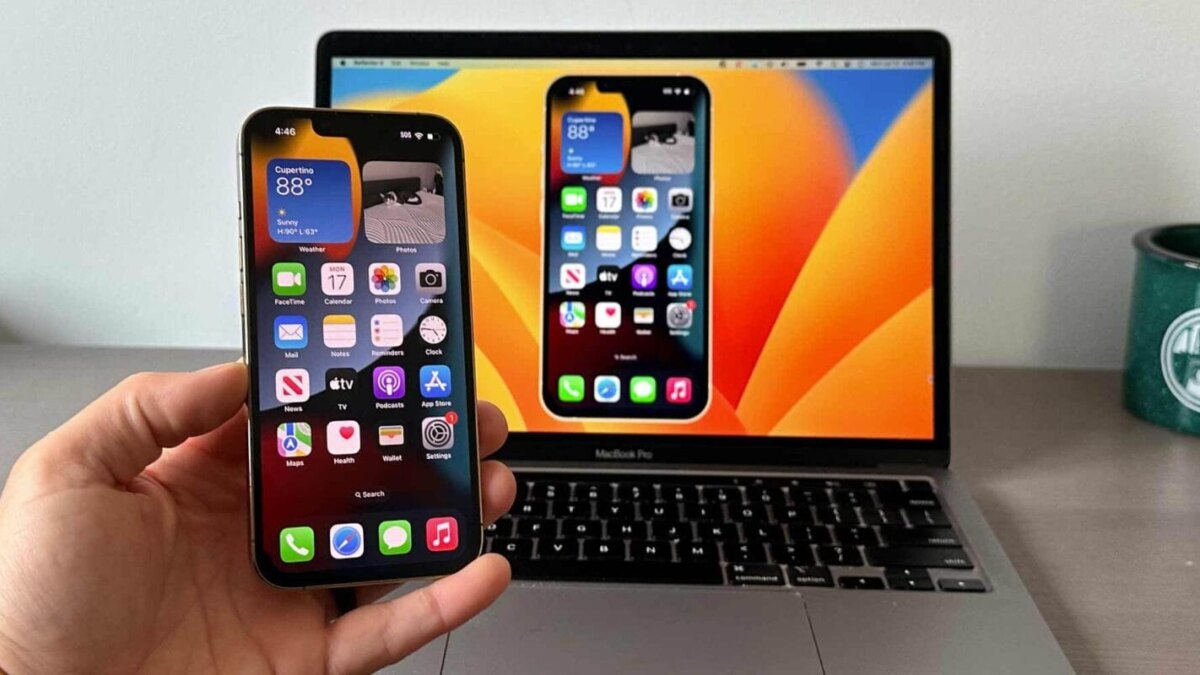 Как вывести экран iPhone на macOS Sequoia