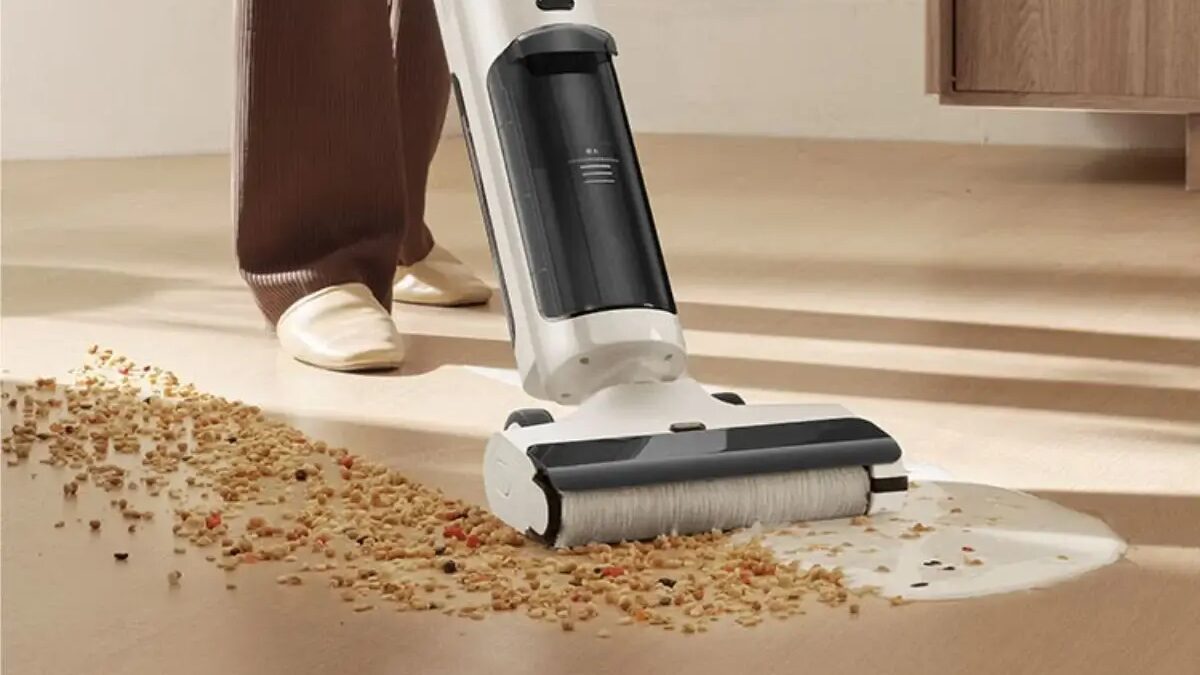 Xiaomi представила беспроводной моющий пылесос Mijia Wireless Floor Scrubber 4C