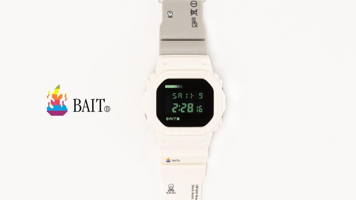 Представлены новые часы Casio G-Shock, вдохновленные эстетикой Apple 80-х