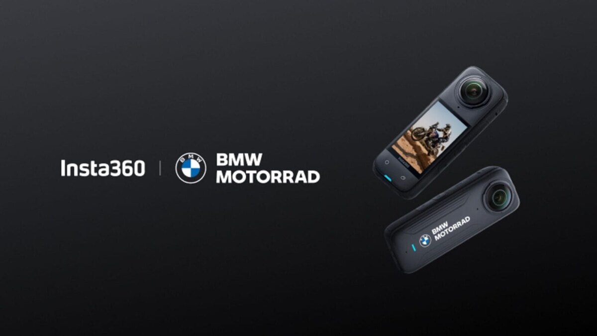 Insta360 выпустила X4 BMW Edition, камеру для мотоциклистов