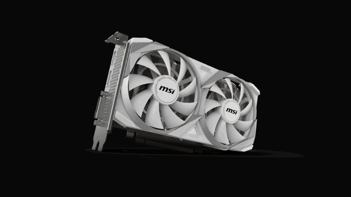MSI представляет GeForce RTX 3050 Ventus 2X XS в белом цвете