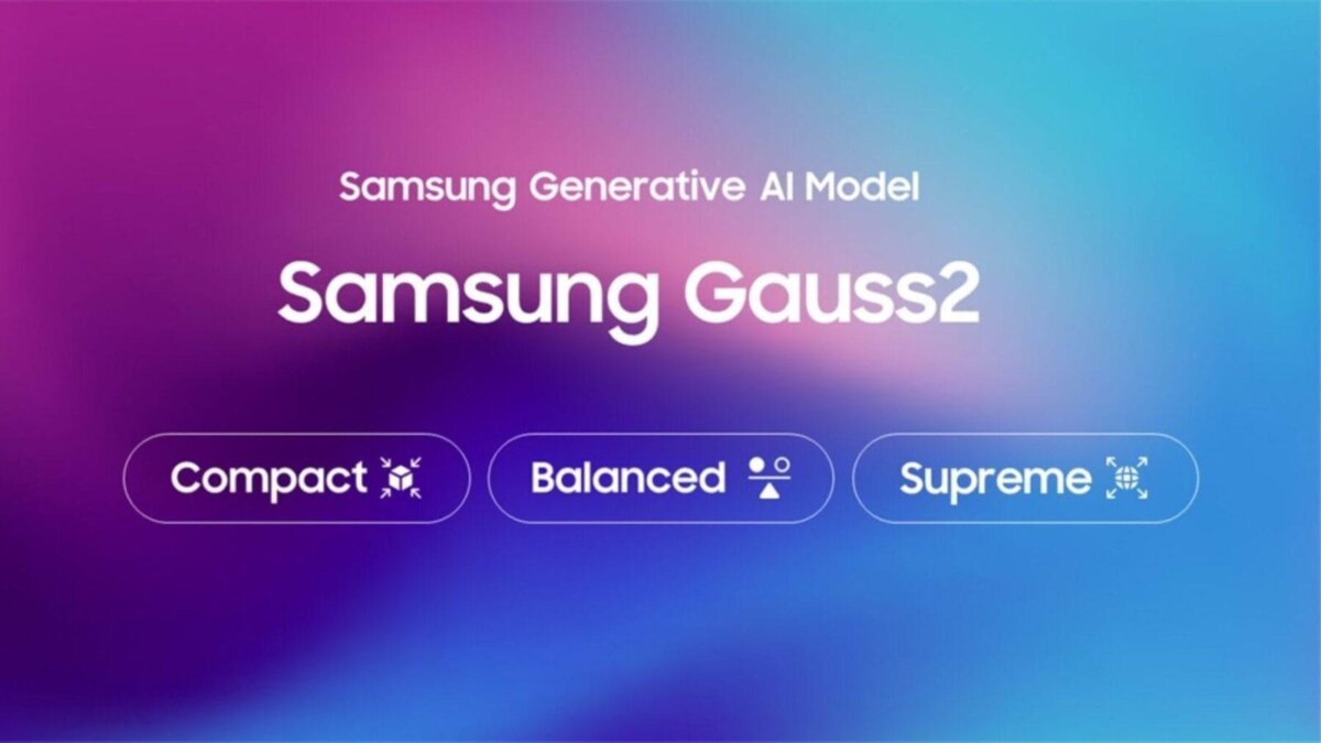 Samsung представила новый ИИ-модуль Gauss 2 для улучшения функций Galaxy AI