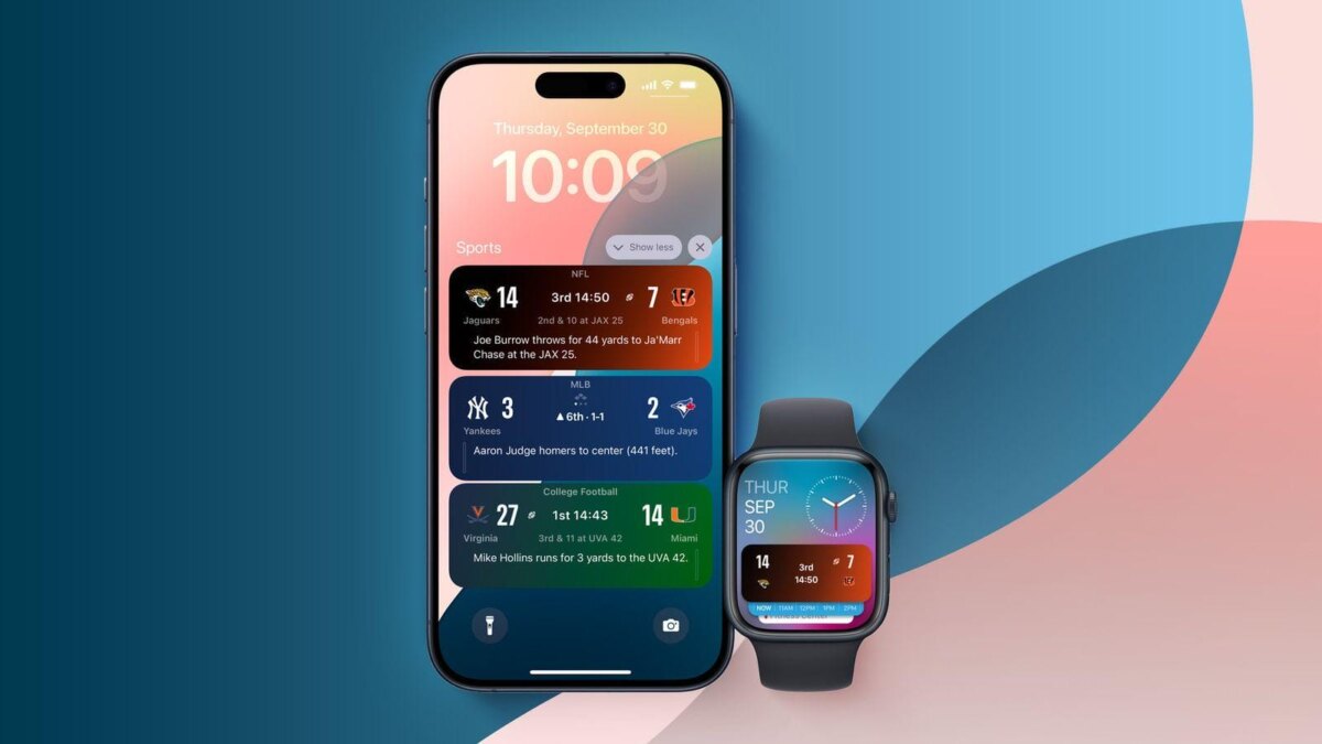 Apple обновила приложение Sports: ключевые моменты матчей, составы и новые функции