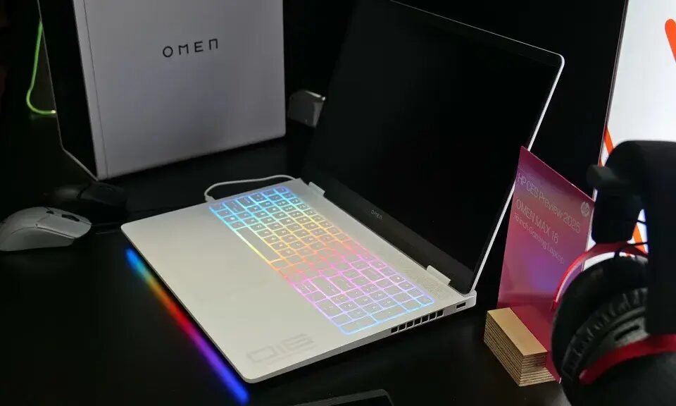 CES 2025: HP представляет Omen Max 16 — самый мощный 16-дюймовый ноутбук для геймеров