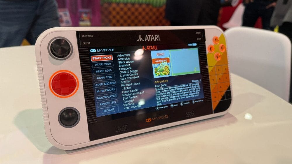 CES 2025: Atari показала портативную игровую консоль GameStation Go
