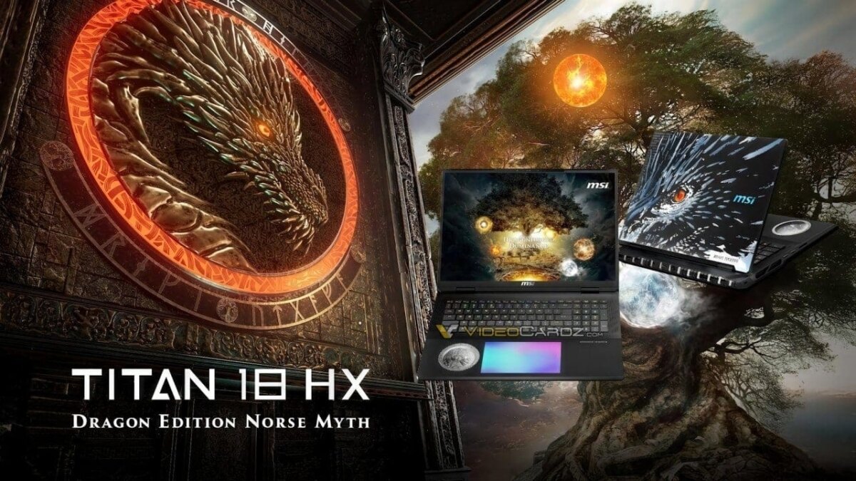 CES 2025: Выпущен геймерский ноутбук MSI Titan 18 HX Dragon Edition с топовыми характеристиками