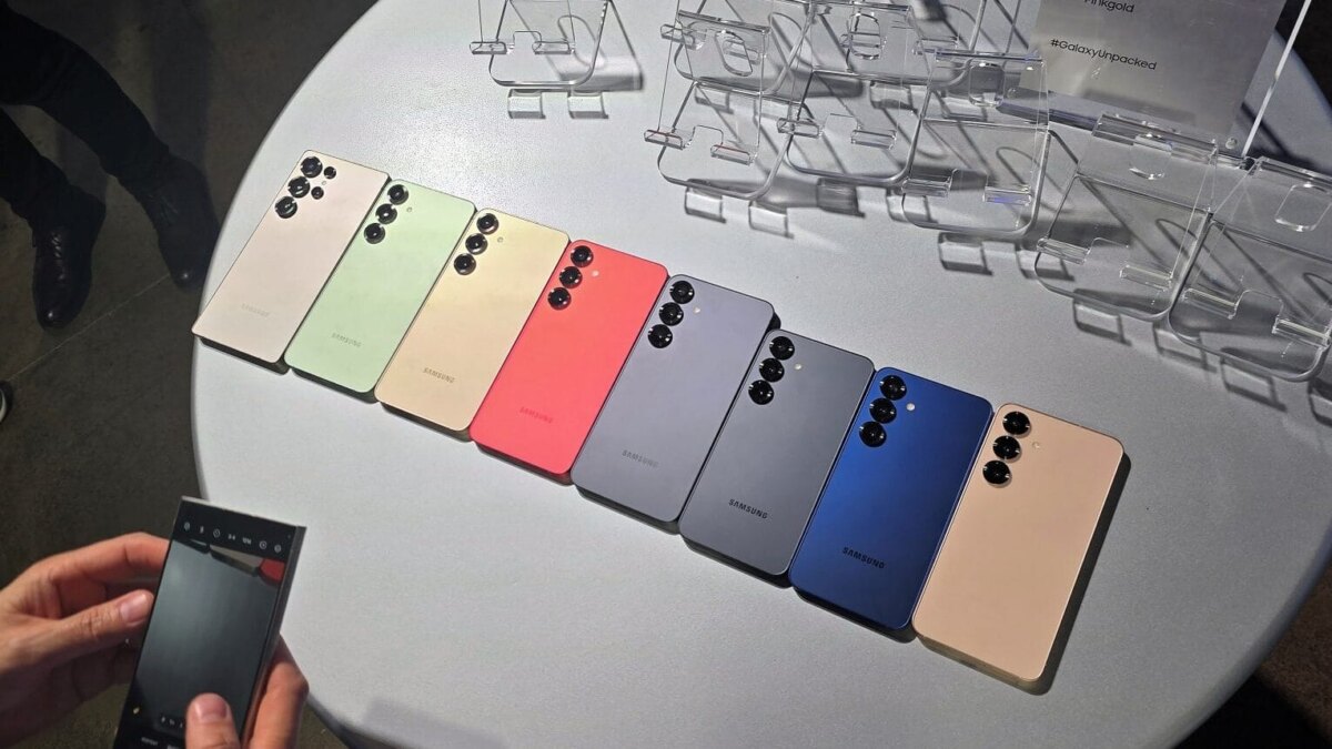 Samsung Galaxy S25: все доступные цвета