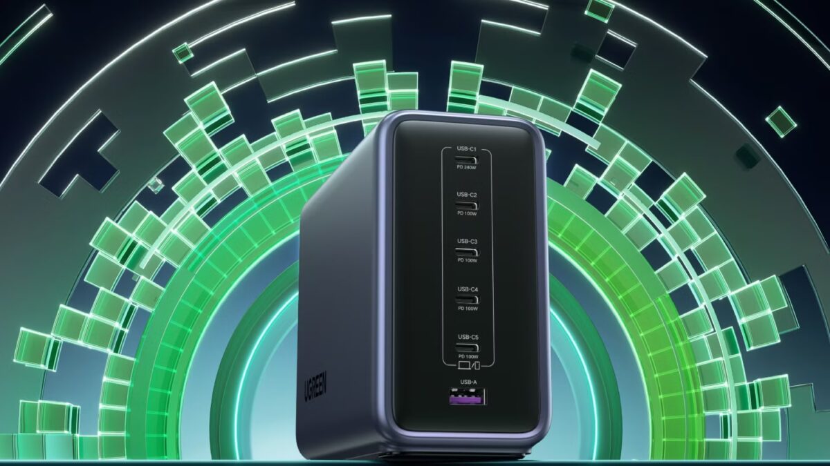 CES 2025: UGREEN выпустила зарядное устройство Nexode Desktop Charger 500W