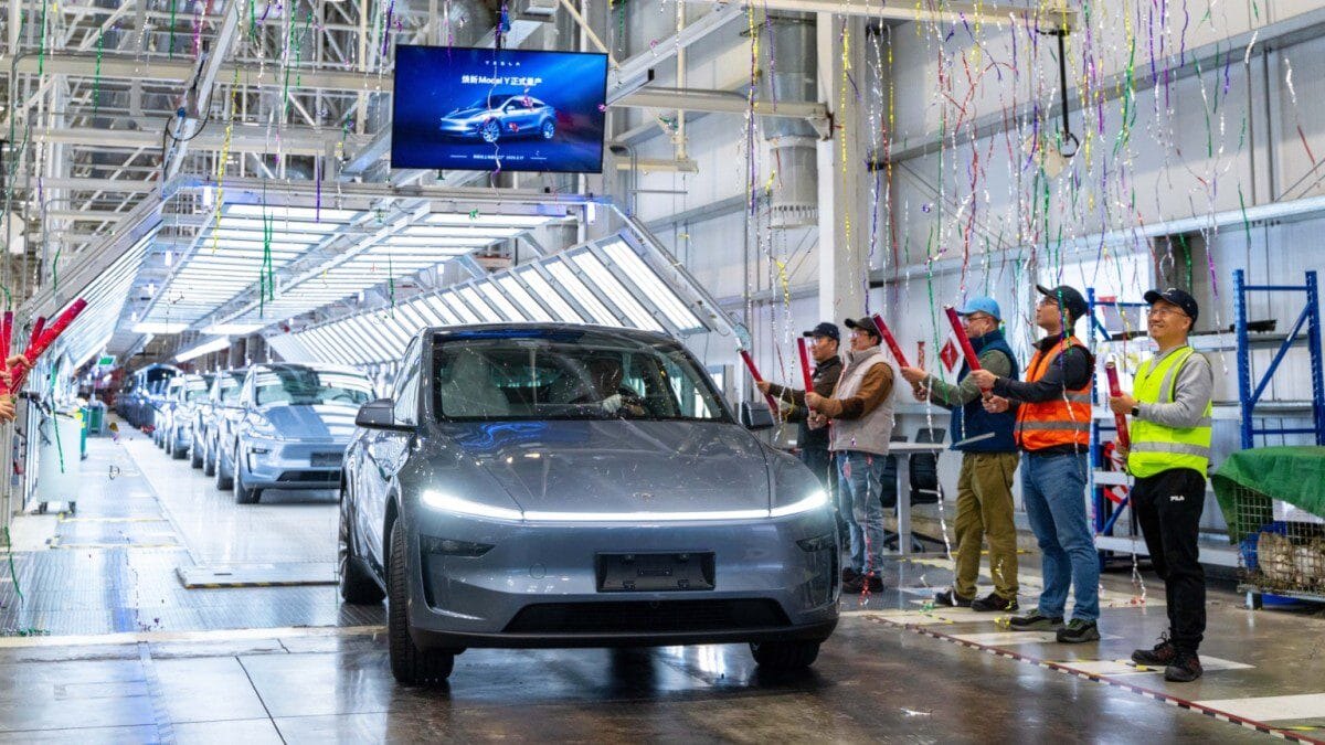 Tesla запустила массовое производство обновленной Model Y «Juniper»