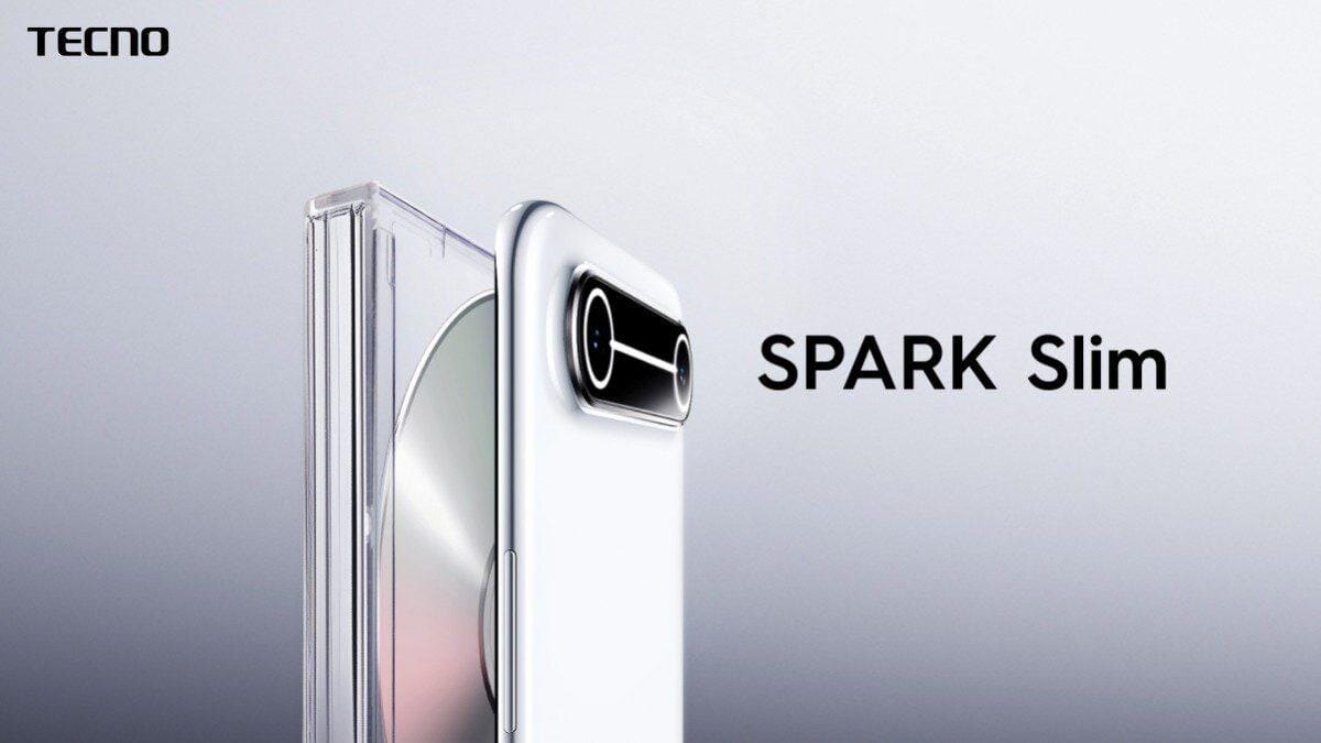 Tecno Spark Slim: самый тонкий смартфон в мире представлен перед MWC 2025