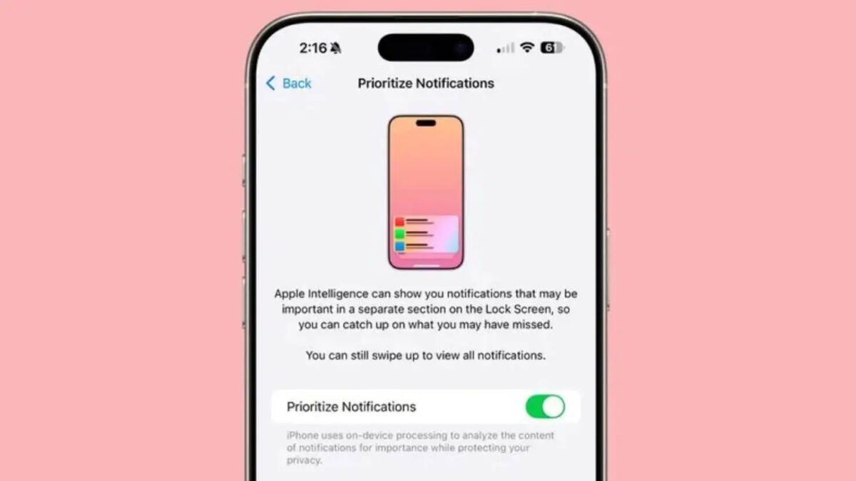 В iOS 18.4 появятся «Приоритетные уведомления» на базе Apple Intelligence