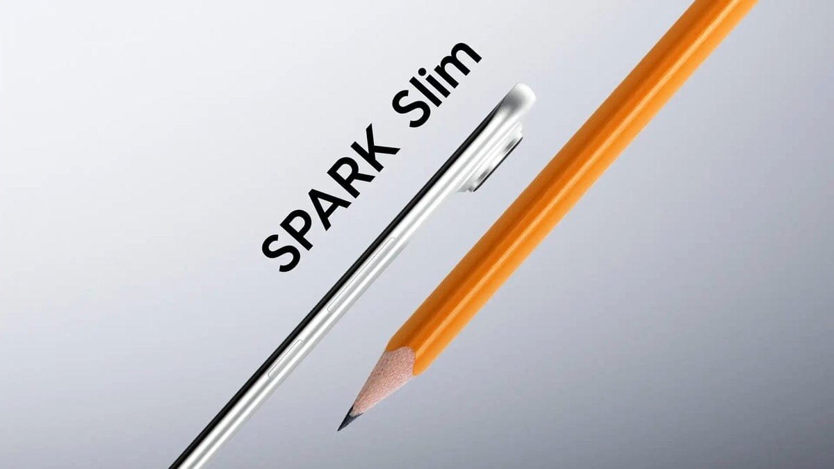 Вышел Tecno Spark Slim. iPhone 17 Air и Galaxy S25 Edge могут проиграть битву за самый тонкий смартфон