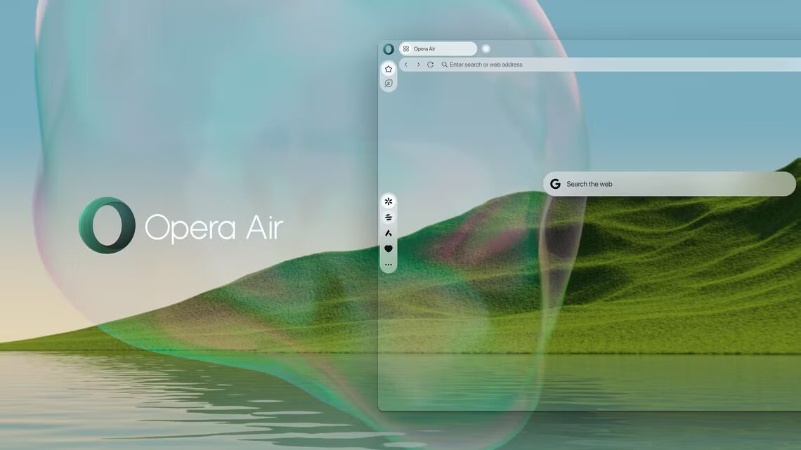 Запущен Opera Air: браузер, который помогает снизить стресс