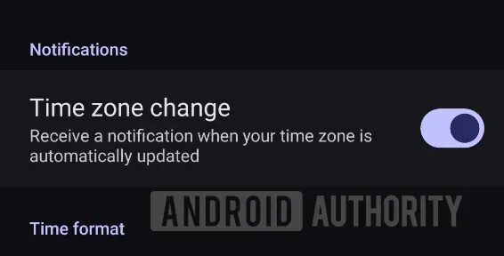 Android получит уведомления о смене часового пояса 3 time zone change toggle in andro.jpg