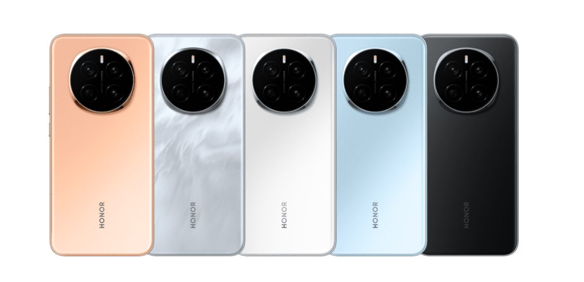 Фаршированный смартфон Honor Magic 7 Pro с круглыми камерными модулями на задней панели