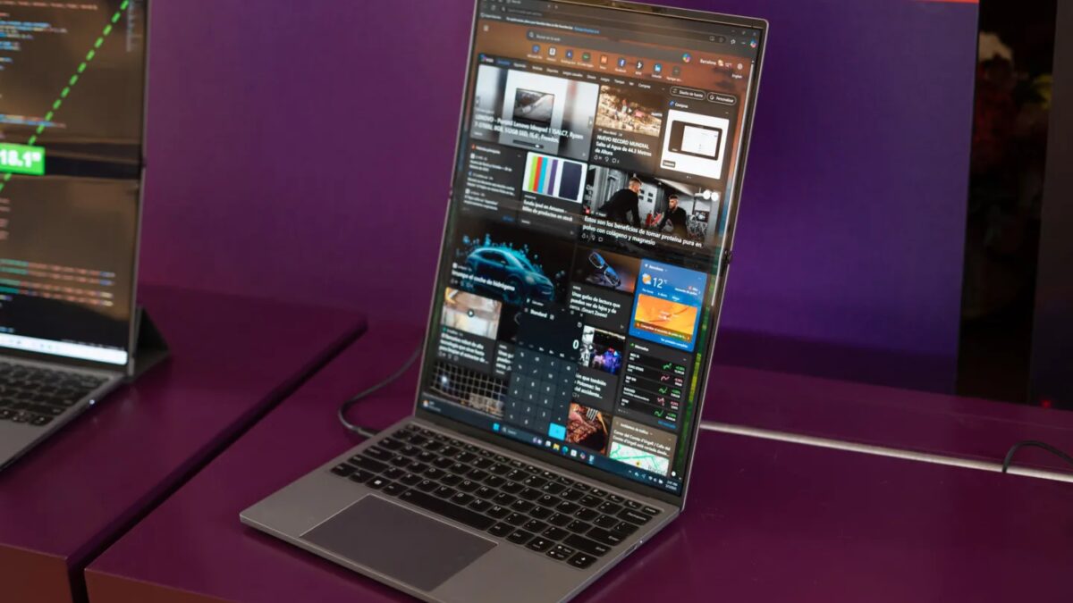 MWC 2025: Lenovo представила ThinkBook Flip — ноутбук с гибким вертикальным экраном